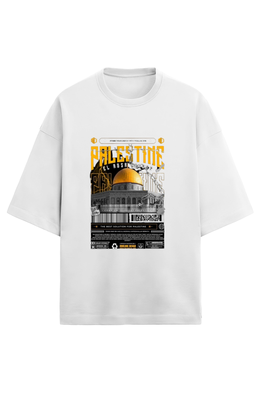 PALESTINE PREMIUM TERRY OVERSIZED T SHIRT