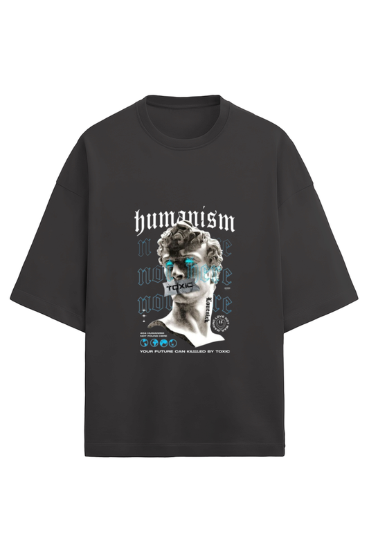 TOXIC HUMANISM PREMIUM TERRY OVERSIZED T SHIRT