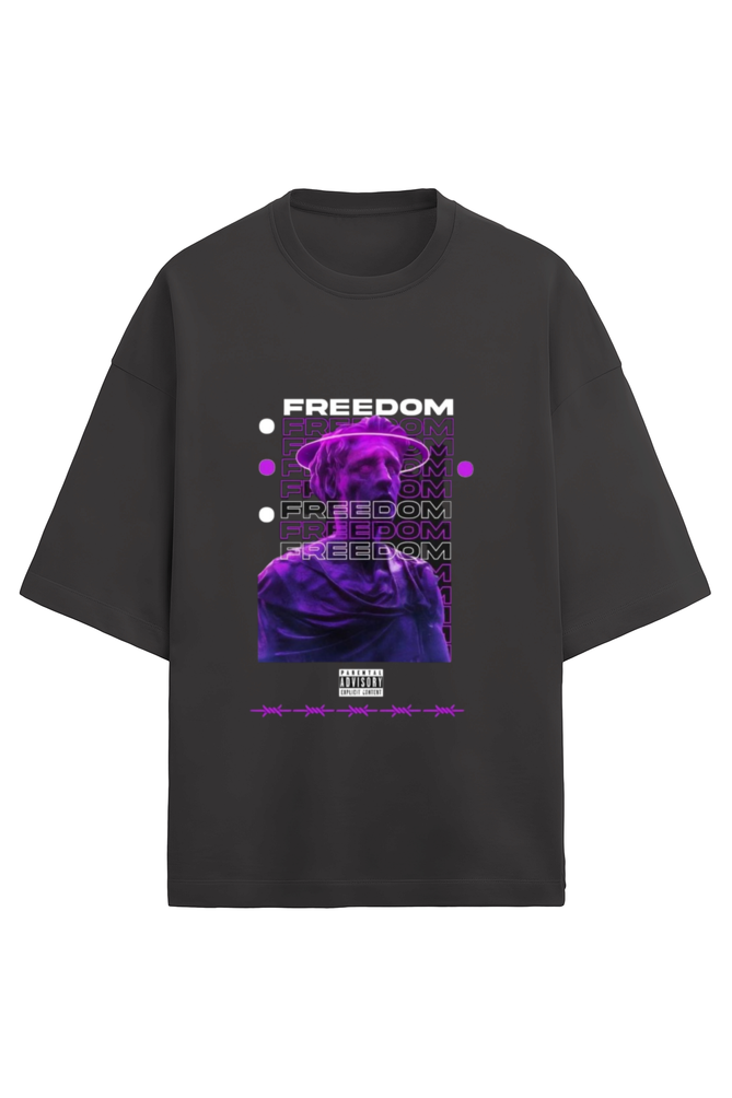 FREEDOM PREMIUM TERRY OVERSIZED T SHIRT